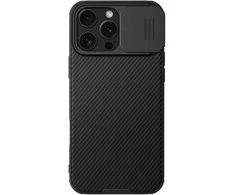 Nillkin CamShield Pro Magnetic Apple iPhone 16 Pro Max – dėklas telefonui juodos spalvos
