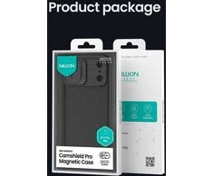 Nillkin CamShield PRO Magnetic Hard dėklas skirtas Apple iPhone 17 Pro Max juodos spalvos