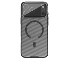 Nillkin CamShield Prop Magnetic dėklas skirtas Apple iPhone 17 Pro Max skaidrus juodos spalvos