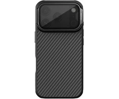 Nillkin CarboProp Aramid Magnetic dėklas skirtas Apple iPhone 17 Pro juodos spalvos