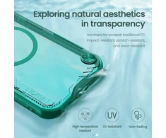 Nillkin Iceblade Prop Magnetic dėklas skirtas Apple iPhone 16e juodos spalvos