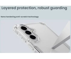 Nillkin Nature TPU PRO dėklas skirtas Samsung Galaxy A57 skaidrus