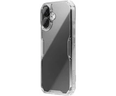 Nillkin Nature Pro iPhone 16 – dėklas telefonui skaidrus and dėklas telefonui baltos spalvos
