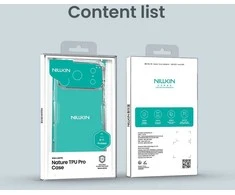 Nillkin Nature TPU PRO dėklas skirtas Apple iPhone 17 Pro Max skaidrus