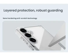 Nillkin Nature TPU PRO Samsung Galaxy S25 dėklas telefonui skaidrus