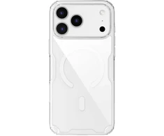 Nillkin Nature TPU Pro Magnetic dėklas suderinamas su MagSafe skirtas Apple iPhone 17 Pro Max – skaidrus