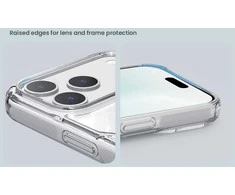 Nillkin Nature TPU Pro Magnetic dėklas suderinamas su MagSafe skirtas Apple iPhone 17 Pro Max – Translucent juodos spalvos