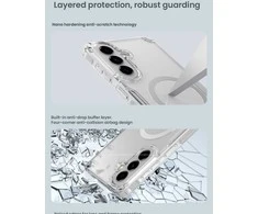 Nillkin Nature TPU PRO Magnetic dėklas skirtas Samsung Galaxy A57 skaidrus