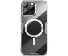 Nillkin Nature TPU PRO Magnetic Apple iPhone 16 Pro Max dėklas telefonui skaidrus