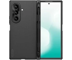 Nillkin Super Frosted FOLD Pen Slot Back dėklas skirtas Samsung Galaxy Z Fold 7 juodos spalvos