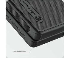 Nillkin Super Frosted Shield Fold Samsung Galaxy Z Fold6 5G Stylus Holder – dėklas telefonui juodos spalvos