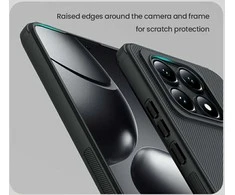 Nillkin Super Frosted PRO dėklas skirtas Xiaomi 14T juodos spalvos