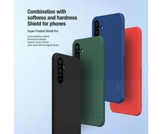 Dėklas Nillkin Super Frosted Shield Pro Samsung S711 S23 FE mėlynas