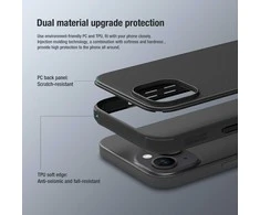 Dėklas Nillkin Super Frosted Shield Pro Apple iPhone 15 juodas