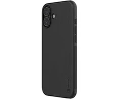 Nillkin Super Frosted PRO Magnetic Back Apple iPhone 16 Plus dėklas telefonui juodos spalvos