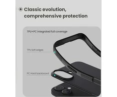 Nillkin Super Frosted PRO Magnetic Back Apple iPhone 16 dėklas telefonui juodos spalvos