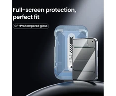 Nillkin Grūdintas stiklas 2.5D CP+ PRO Juodas, skirtas Apple iPhone Duo (su aplikatoriumi) (išorinis)