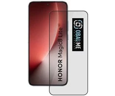 OBAL:ME 5D Apsauginis stiklas Screen Protector skirtas Honor Magic8 Lite Juodas