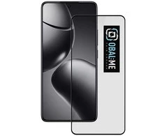 OBAL:ME 5D apsauginis stiklas telefonui Xiaomi 14T/14T Pro Juodas