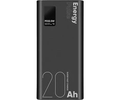 OBAL:ME EnergyPulse Powerbank 20000mAh 22.5W juodos spalvos