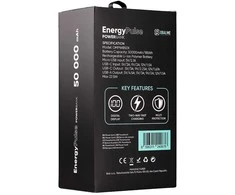 OBAL:ME EnergyPulse Powerbank 50000mAh 22.5W juodos spalvos