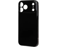 Dėklas OBAL:ME Glossy phone case for iPhone 17 Pro Max juodas