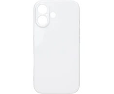 OBAL:ME Blizgus telefonų dėklas iPhone 16 baltas