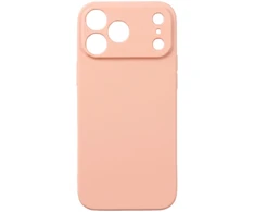 Dėklas OBAL:ME Blizgus dangtelis, skirtas Apple iPhone 18 Pro, pudros rožinės spalvos