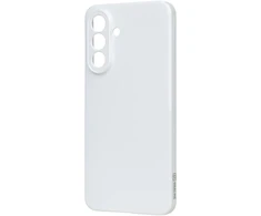 OBAL:ME blizgus dėklas Samsung Galaxy A56 5G baltas