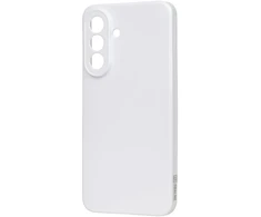 OBAL:ME blizgus dėklas Samsung Galaxy A37 5G baltas