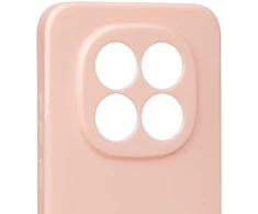 OBAL:ME blizgus dėklas, skirtas Xiaomi Redmi Note 15 Pro 5G, Blush spalvos