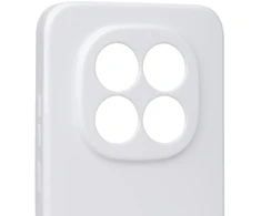 OBAL:ME blizgus dėklas, skirtas Xiaomi Redmi Note 15 Pro 5G, baltas