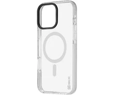 OBAL:ME MagNetix Bumper dėklas skirtas Apple iPhone 16 Pro Max baltos spalvos