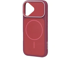 OBAL:ME MagNetix Delta dėklas, skirtas iPhone 17, vyno raudonos spalvos