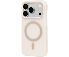 Dėklas OBAL:ME MagNetix DuoTone dangtelis Apple iPhone 18 Pro/17 Pro dramblio kaulo spalvos