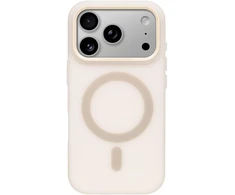Dėklas OBAL:ME MagNetix DuoTone dangtelis Apple iPhone 18 Pro/17 Pro dramblio kaulo spalvos