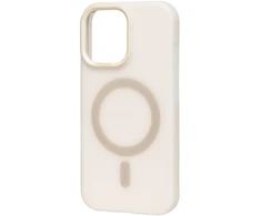 Dėklas OBAL:ME MagNetix DuoTone dangtelis Apple iPhone 16 dramblio kaulo spalvos