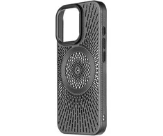 OBAL:ME MagNetix Float dėklas skirtas Apple iPhone 16 Pro juodos spalvos