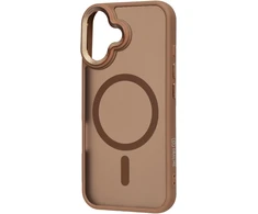 Dėklas OBAL:ME MagNetix Lumen dangtelis Apple iPhone 16, pilkos spalvos