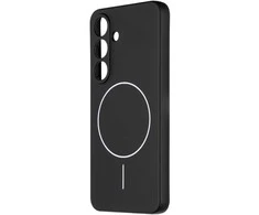 OBAL:ME MagNetix Matte TPU dėklas skirtas Samsung Galaxy S25 juodos spalvos