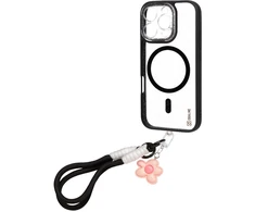 Dėklas OBAL:ME MagNetix Wrist Cover for Apple iPhone 16 Pro Onyx