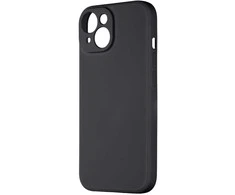 OBAL:ME Matte TPU dėklas telefonui Apple iPhone 15 juodos spalvos