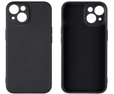 OBAL:ME Matte TPU dėklas telefonui Apple iPhone 14 juodos spalvos