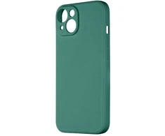 Dark OBAL:ME matinis TPU dėklas, skirtas Apple iPhone 14 tamsiai žaliai