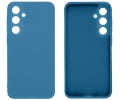 OBAL:ME Matte TPU dėklas telefonui Samsung Galaxy A35 5G mėlynos spalvos