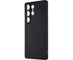 OBAL:ME Matte TPU dėklas skirtas Samsung Galaxy S25 Ultra juodos spalvos