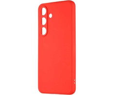 OBAL:ME Matte TPU dėklas skirtas Samsung Galaxy S25 raudonos spalvos