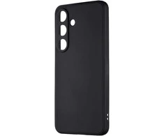 OBAL:ME Matte TPU dėklas skirtas Samsung Galaxy S25 juodos spalvos