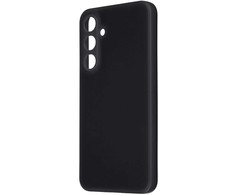 OBAL:ME Matte TPU dėklas telefonui Samsung Galaxy A35 5G juodos spalvos