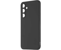 OBAL:ME Matte TPU dėklas telefonui Samsung Galaxy A55 5G juodos spalvos